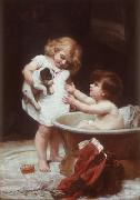 Frederick Morgan His tun next oil painting on canvas